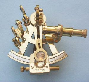 Stanley London Brass Sextants, Compasses, Telescopes, 